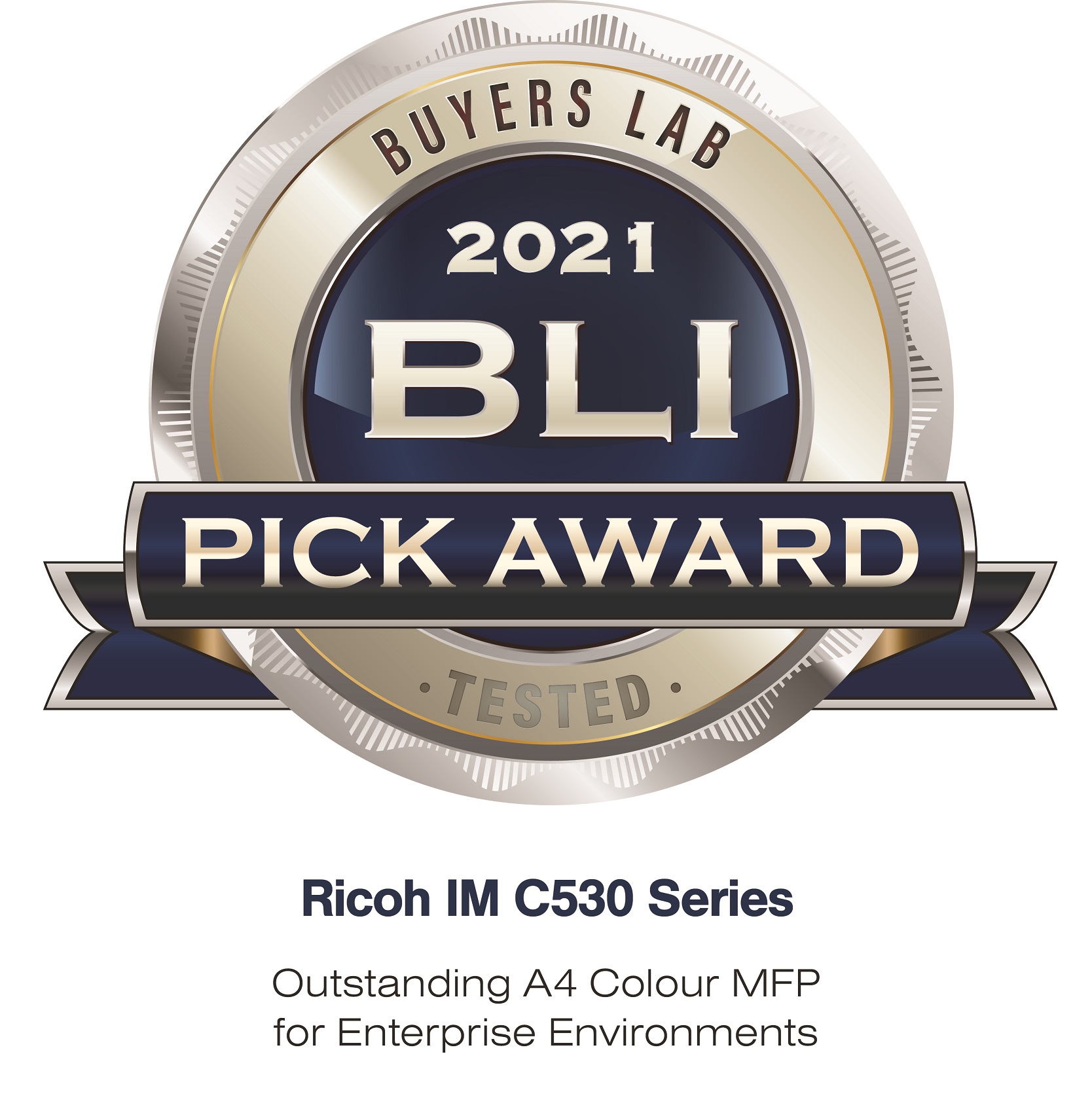 Ricoh wins BLI Award from Keypoint Intelligence for colour intelligent MFP