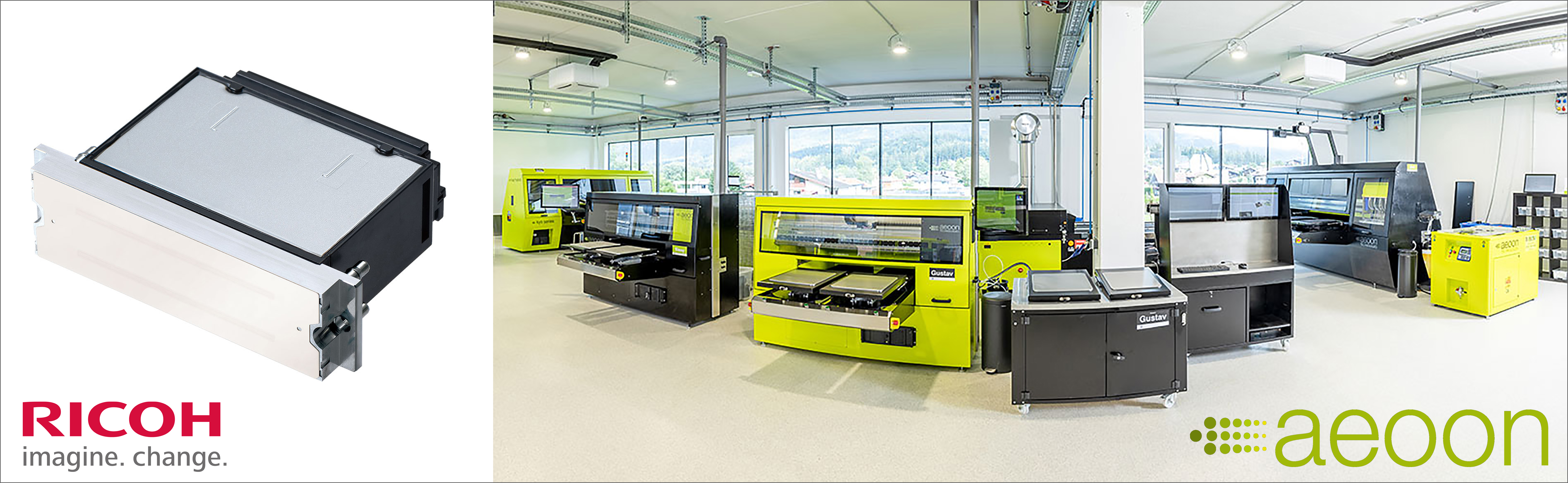 Ricoh and aeoon Technologies announce global Direct to Garment print partnership