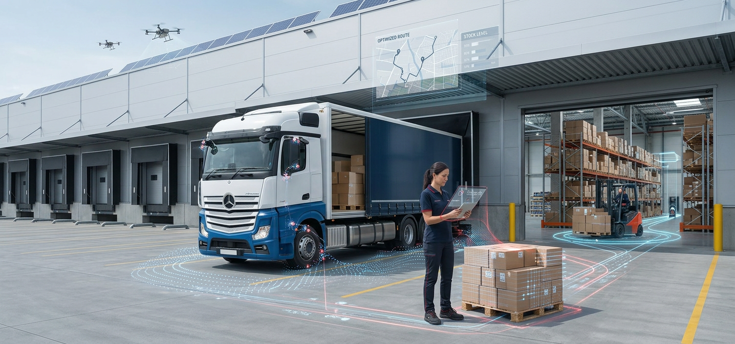 L'IA dans le transport et la logistique